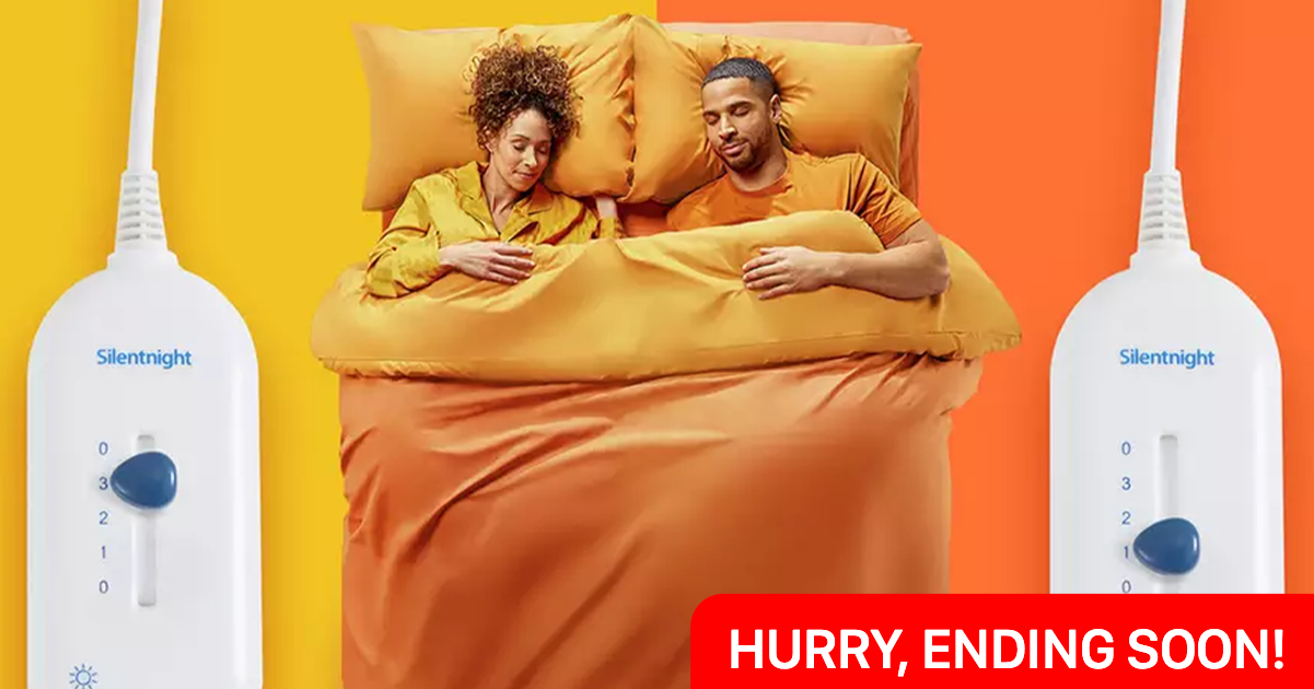 WIN this Super Comfort Dual Control Electric Blanket Snizl Ltd Free