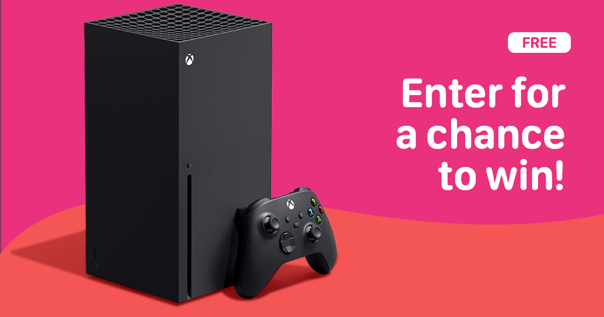 WIN an Xbox Series X worth £449.99 Snizl Ltd Free Competition