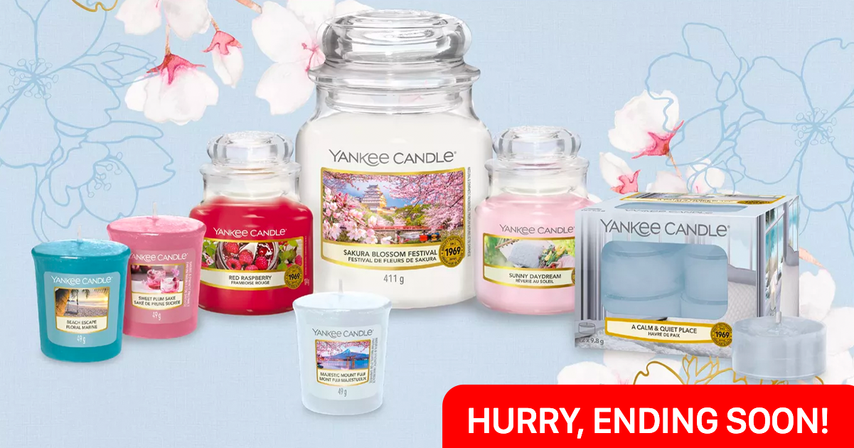 WIN the Yankee Candle Spring/Summer 2022 Wow Gift Set Snizl Ltd Free