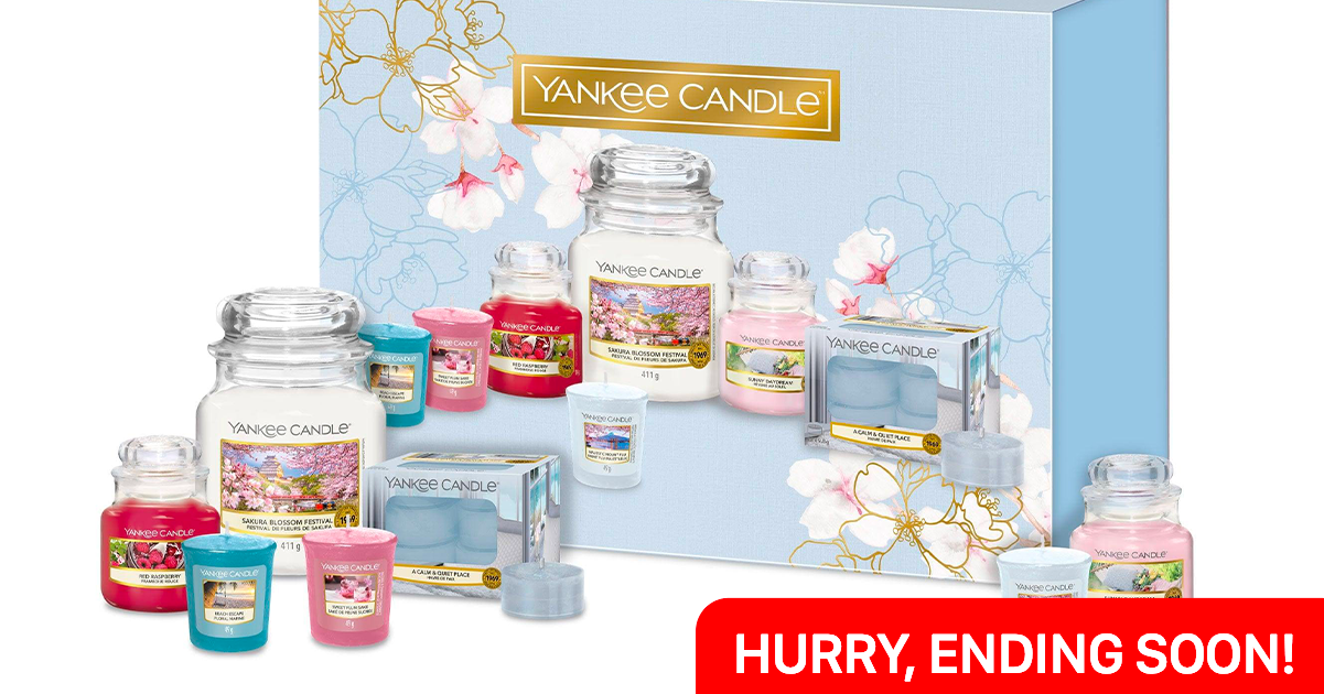 WIN the Yankee Candle Spring/Summer 2022 Wow Gift Set Snizl Ltd Free